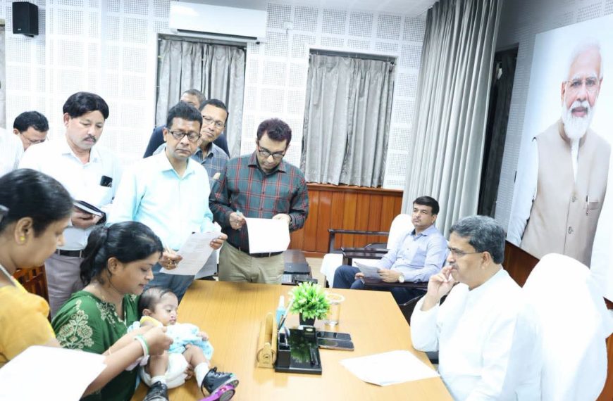 বর্তমান রাজ্য সরকারের মূল লক্ষ্য হলো রাজ্যের মানুষের চিকিৎসার ব্যয় কমিয়ে ত্রিপুরাতেই উন্নত চিকিৎসা পরিষেবা প্রদান করা: মুখ্যমন্ত্রী
