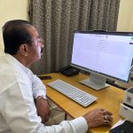 অনলাইন স্ব-নিবন্ধনের মাধ্যমে ডিজিটাল জনগণনায় অংশ নিলেন রাজীব ভট্টাচার্য