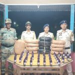 শ্রীমন্তপুর সীমান্তে পুলিশের অভিযানে ৩০.৮ কেজি গাঁজা ও ৫০ বোতল কফ সিরাপ উদ্ধার, বাজারমূল্য প্রায় ৬.৬০ লক্ষ টাকা