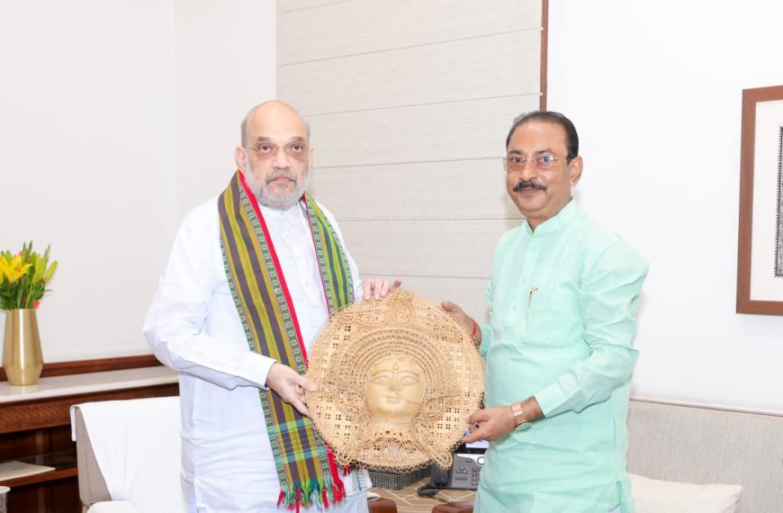 কেন্দ্রীয় স্বরাষ্ট্রমন্ত্রীর সঙ্গে বৈঠক রাজীব ভট্টাচার্যের