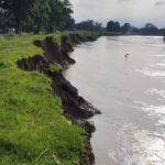 মনু নদীর বাঁধে ভাঙন, কৈলাসহরে বন্যা আতঙ্ক; যুদ্ধকালীন তৎপরতায় মেরামতের কাজ শুরু