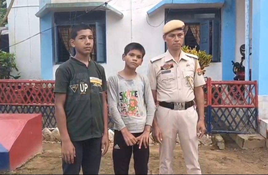করিমগঞ্জে ভুল ট্রেনে উঠে ত্রিপুরায় পৌঁছাল দুই কিশোর, আমবাসা থানার হেফাজতে