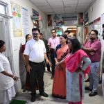 ত্রিপুরায় স্বাস্থ্য পরিষেবা ও এনএইচএম কর্মসূচির অগ্রগতি খতিয়ে দেখলেন কেন্দ্রীয় স্বাস্থ্য মন্ত্রকের যুগ্মসচিব মীরা শ্রীবাস্তব