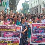 চাকরি নিয়মিতকরণ-সহ ১০ দফা দাবিতে ডিজিপি দপ্তরে ডেপুটেশন এসপিও পরিবারের