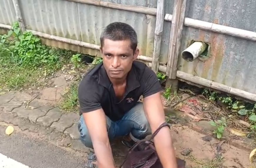 সোনামুড়া থানা থেকে দানবাক্স চুরির অভিযোগ, মেলাঘরে জনতার হাতে ধৃত বহিঃরাজ্যের যুবক