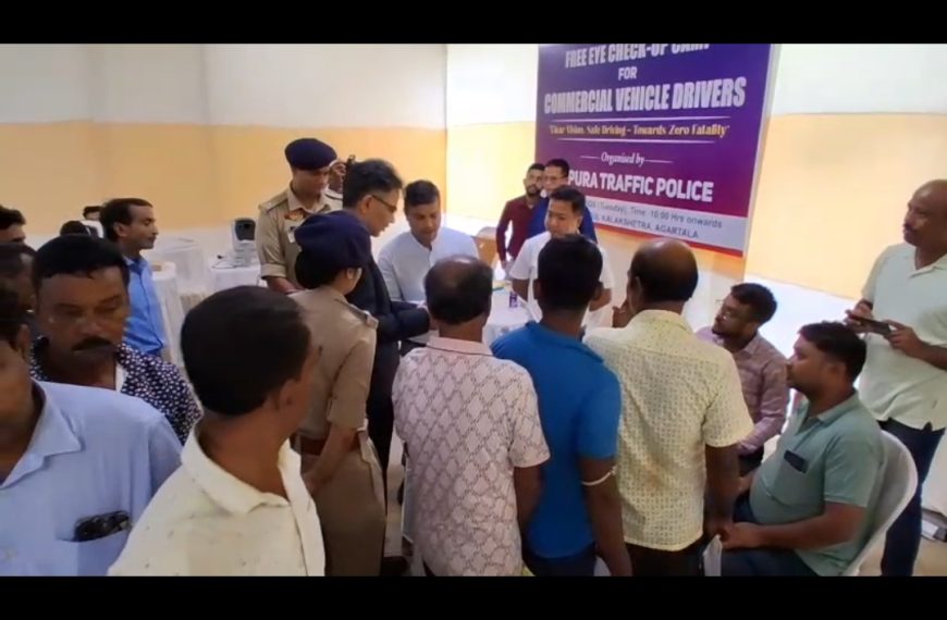 সড়ক দুর্ঘটনা রোধে ব্যতিক্রমী উদ্যোগ, রাজ্যের সবস্তরের চালকদের জন্য বিনামূল্যে চক্ষু পরীক্ষা শিবির