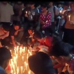 শিক্ষামন্ত্রীর পদত্যাগের জন্যে আন্দোলনের প্রেক্ষিতে আগরতলায় মোমবাতি প্রজ্বলন, প্রয়াত পরীক্ষার্থীদের স্মরণে শ্রদ্ধাঞ্জলি