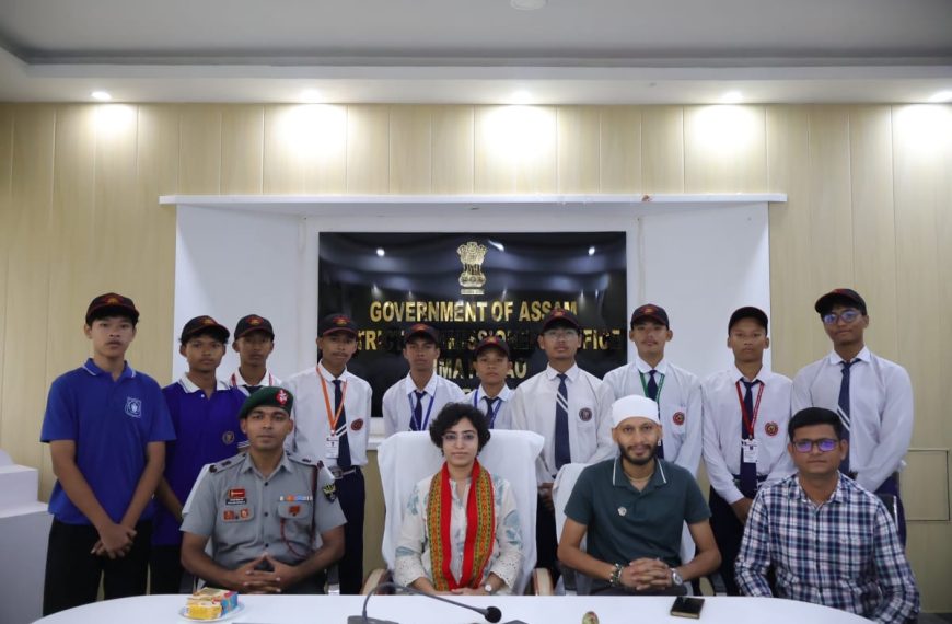 অসম রাইফেলসের উদ্যোগে ত্রিপুরার শিক্ষার্থীদের চারদিনের শিক্ষা ও সাংস্কৃতিক বিনিময় কর্মসূচি