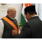 ইন্দোনেশিয়ার সর্বোচ্চ সম্মান ‘বিনতাং আদিপূর্ণা’ পদকে সম্মানিত প্রধানমন্ত্রী মোদী