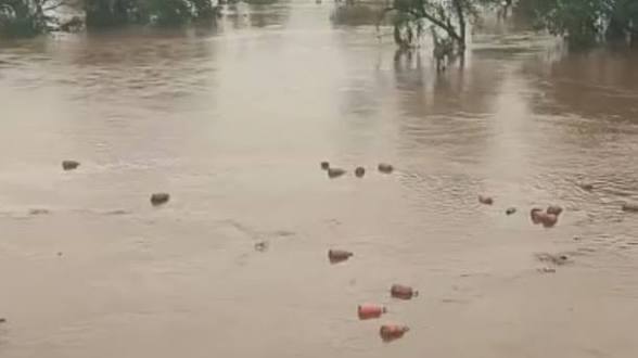 মহারাষ্ট্রে বন্যার জেরে নদীতে ভেসে গেল প্রায় ৩ হাজার এলপিজি সিলিন্ডার, সতর্ক প্রশাসন