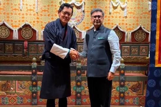 ভুটানের রাজার সঙ্গে সাক্ষাৎ বিদেশ সচিব বিক্রম মিশ্রির, দ্বিপাক্ষিক উন্নয়ন সহযোগিতার অগ্রগতি নিয়ে পর্যালোচনা