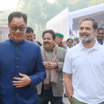 সীমানা পুনর্নির্ধারণ বিলে কংগ্রেসের সমর্থন চাইল কেন্দ্র, রাহুল গান্ধীর সঙ্গে কথা কিরেন রিজিজুর