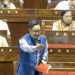রাজ্যসভায় নিয়ম ব্যাখ্যা নিয়ে খড়্গে-রিজিজুর তীব্র বাকবিতণ্ডা, মোদী-শাহকে হাজির করার দাবিতে বিরোধীদের বিক্ষোভ