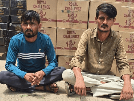 গুজরাটে ১.২০ কোটি টাকার বেশি মদ বাজেয়াপ্ত, রাজস্থানের দুই ব্যক্তি গ্রেফতার
