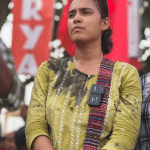 রাঁচিতে ছাত্র বিক্ষোভে উত্তেজনা, আইসা নেত্রী নেহা বোরার মুখে কালি ছোড়া, যুবক আটক