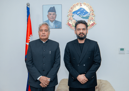 দায়িত্ব নেওয়ার পর প্রথমবার ভারতীয় রাষ্ট্রদূতের সঙ্গে একান্ত বৈঠক নেপালের&hellip;