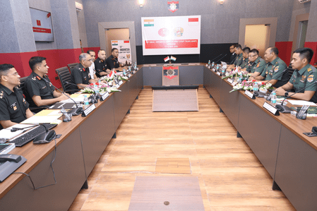 প্রতিরক্ষা সহযোগিতা জোরদারে ভারত-ইন্দোনেশিয়ার সেনাবাহিনীর বৈঠক