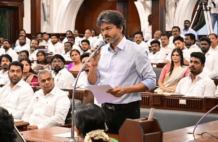 তামিলনাড়ুতে স্বাস্থ্যবিমার কভার পাঁচগুণ বাড়িয়ে ২৫ লক্ষ টাকা, বিধায়কদের গাড়ি ও ভাতা ঘোষণা মুখ্যমন্ত্রী বিজয়ের