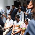পেলেট গান কাণ্ডে উত্তেজনা, পার্লামেন্ট স্ট্রিট থানায় রাহুল গান্ধী