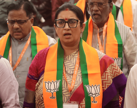 সংসদে মহিলা সংরক্ষণ ও পূর্ণাঙ্গ ‘বন্দে মাতরম’-কে সমর্থন করুন রাহুল গান্ধী: স্মৃতি ইরানি