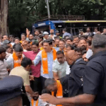 নাগেন্দ্রর পদত্যাগের দাবিতে বিধানসৌধ ঘেরাও বিজেপির, আটক বহু নেতা-কর্মী