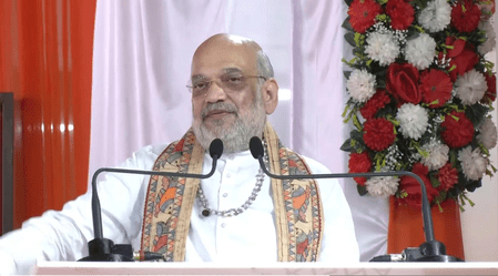নেহরু ভিত্তিপ্রস্তর স্থাপন করেছিলেন, মোদির আমলে নর্মদা প্রকল্পের দরজা খোলা হয়েছে: শাহ