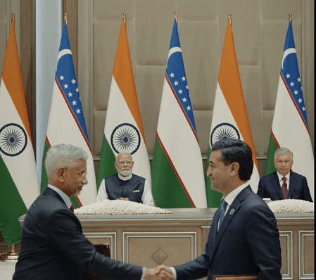 ভারতের সঙ্গে সহযোগিতা আরও বাড়াতে গুরুত্বপূর্ণ দ্বিপাক্ষিক নথি স্বাক্ষর: উজবেক প্রেসিডেন্ট
