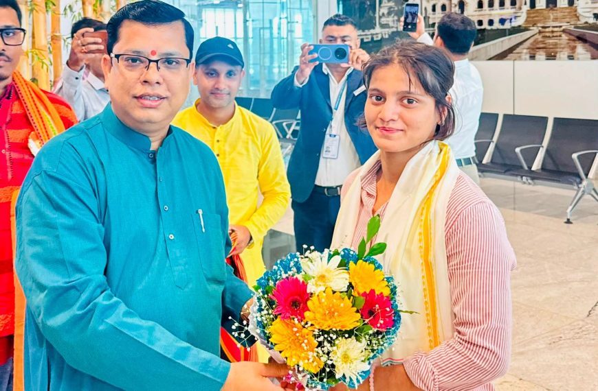 কমনওয়েলথে জুডোয় সোনা জয়, ত্রিপুরায় ফিরলেন গর্বের কন্যা অস্মিতা