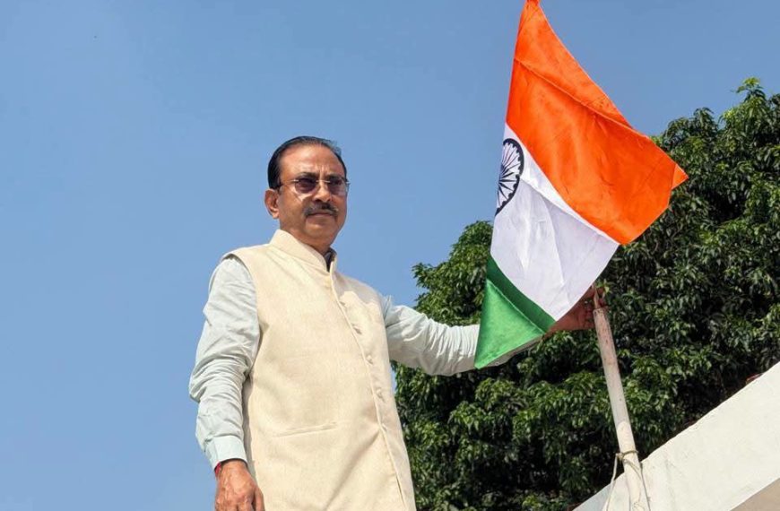 নয়াদিল্লিতে ‘হর ঘর তিরঙ্গা’ র‍্যালিতে যোগ দিলেন সাংসদ রাজীব ভট্টাচার্য