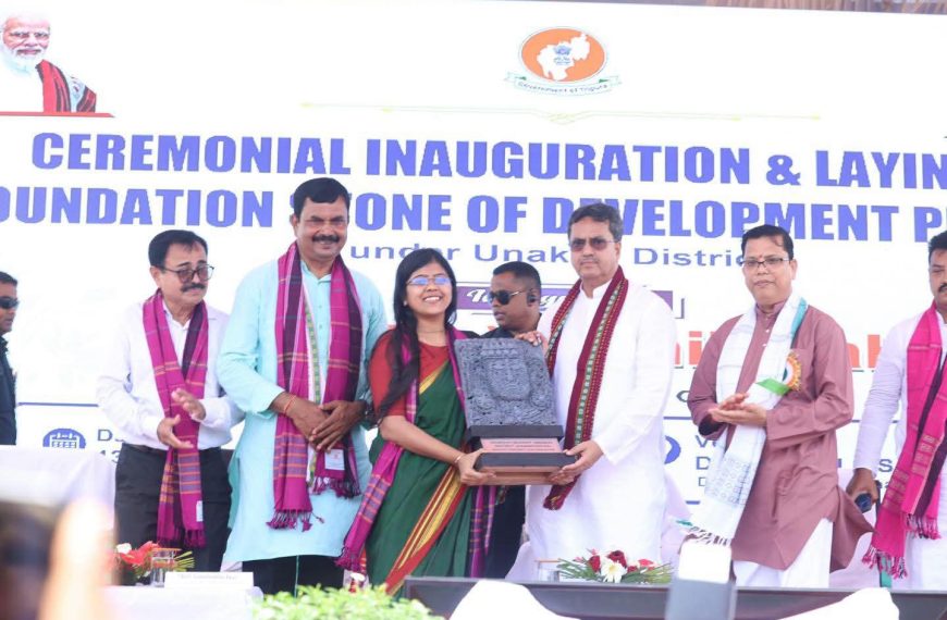 শান্তি ও সুস্থ পরিবেশের কারণে ত্রিপুরায় যোগাযোগ ব্যবস্থা ও বিনিয়োগের ক্ষেত্রে উল্লেখযোগ্য পরিবর্তন এসেছে: মুখ্যমন্ত্রী