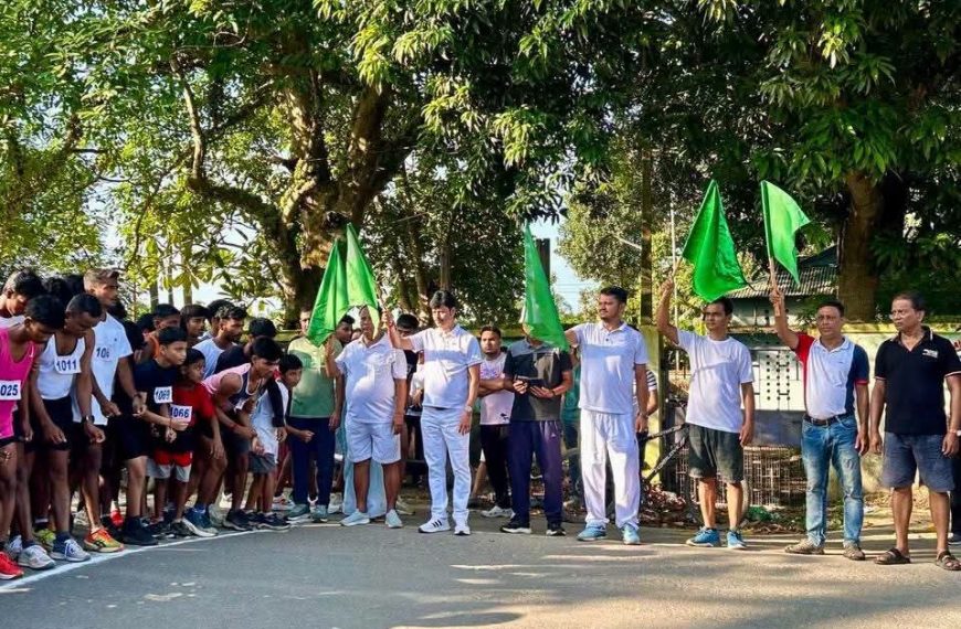 কুমারঘাটে ৫ কিলোমিটার ম্যারাথন, স্বাস্থ্য সচেতনতার বার্তা রোটারি ক্লাবের