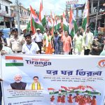 কৈলাসহরে বর্ণাঢ্য তিরঙ্গা যাত্রা, নতুন প্রজন্মের মধ্যে দেশপ্রেম জাগানোই লক্ষ্য: মন্ত্রী টিঙ্কু রায়