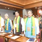 বিজেপির রাষ্ট্রীয় পদাধিকারীদের বৈঠকে সাংসদ বিপ্লব
