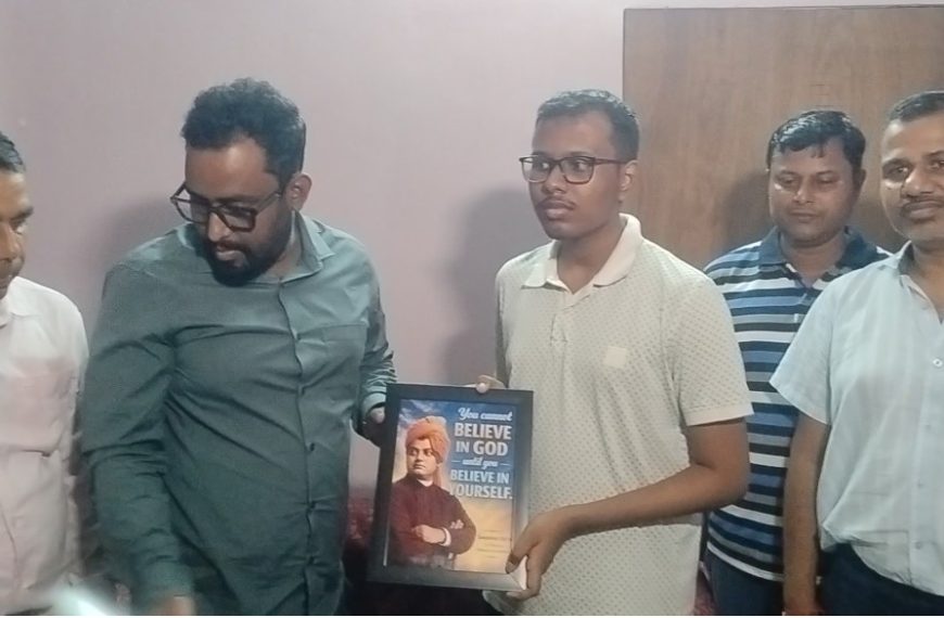 নীট-২০২৬-এ রাজ্যে প্রথম বিলোনিয়ার বৈভব রায়, অল ইন্ডিয়া র‍্যাঙ্ক ১৬৮