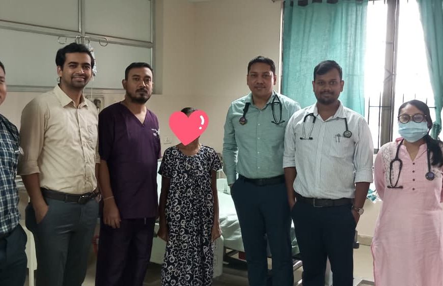 জিবিপি হাসপাতালে কার্ডিওলজি ডিপার্টমেন্টে আরও এক জন্মগত হৃদরোগীনির সফল ইন্টারভেনশন