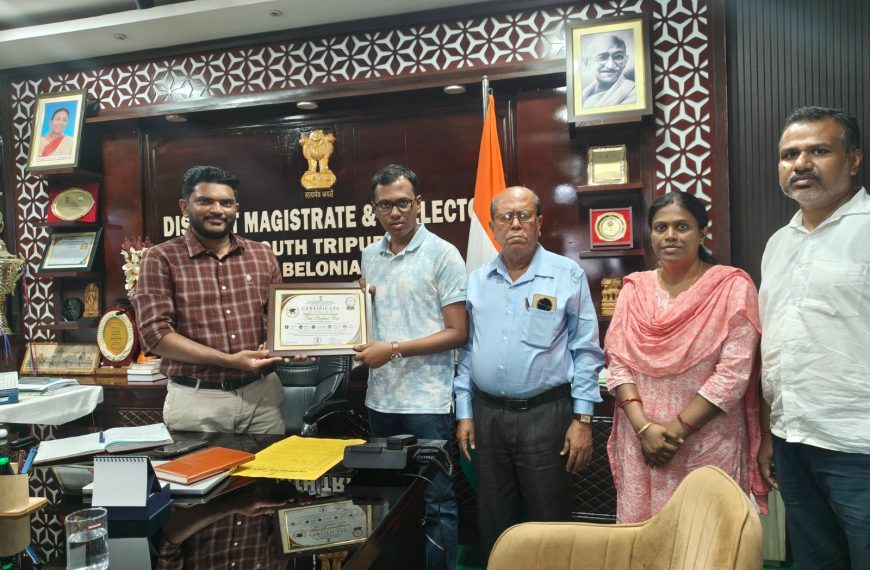 নিট-ইউজি ২০২৬-এ বিলোনিয়ার বৈভব রায়ের নজরকাড়া সাফল্য, সর্বভারতীয় মেধাতালিকায় ১৬৬তম স্থান