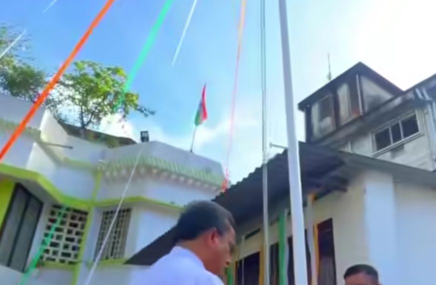 মুখ্যমন্ত্রীর সরকারী বাসভবনে স্বাধীনতা দিবস&hellip;