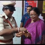 পশ্চিম মহিলা থানায় রাখিবন্ধন, সৌহার্দ্যের বন্ধনে মিলল পুলিশ ও সমাজ