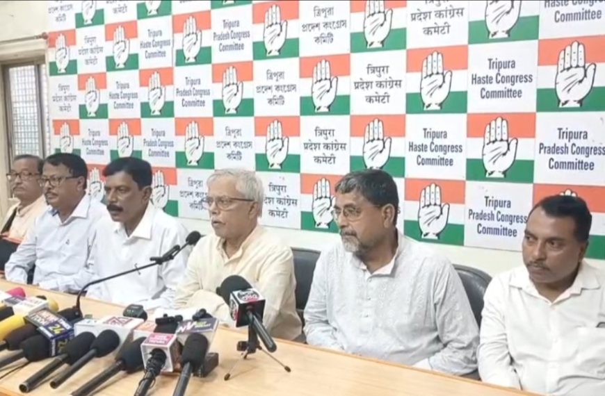 দুর্নীতির অভিযোগে রাজ্যজুড়ে সপ্তাহব্যাপী ধর্না-গণঅবস্থানের ঘোষণা প্রদেশ কংগ্রেসের