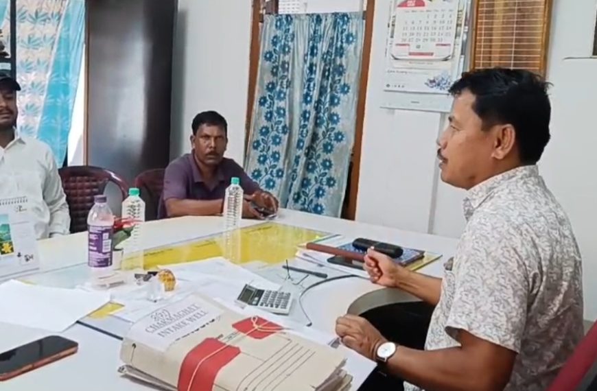 চাকমাঘাটে বারবার পানীয় জলের পাইপলাইন ক্ষতিগ্রস্ত, দুর্ভোগে গ্রামবাসী