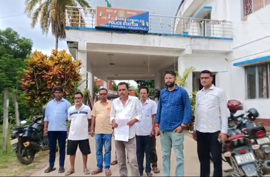 ইন্দ্রনগরে কংগ্রেস নেতার বাড়িতে নেশার আসর ও তোলাবাজি আদায়ের অভিযোগ, থানায় এলাকাবাসীর ডেপুটেশন