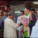আগরতলায় পৌঁছলেন ভারতে নিযুক্ত কিউবার রাষ্ট্রদূত জুয়ান চার্লোস মার্সান আগুইলেরা