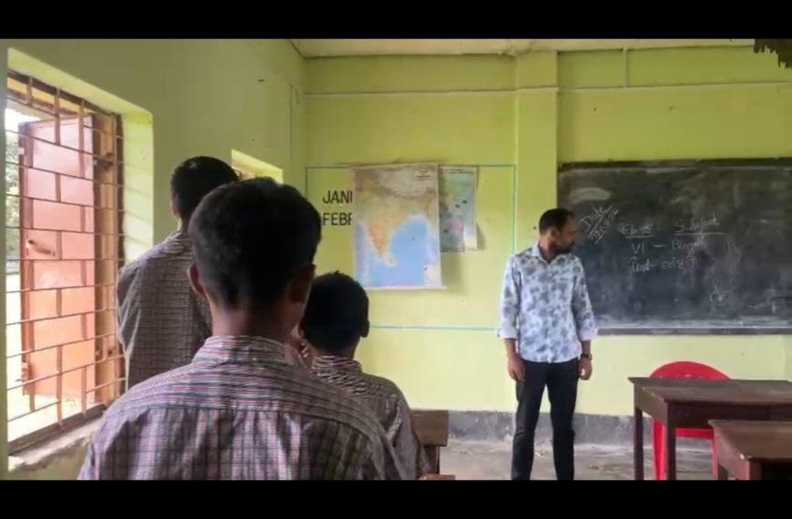 শিক্ষক স্বল্পতাসহ নানা সমস্যায় জর্জরিত শম্ভু চন্দ্র পাড়া এস বি স্কুল, দ্রুত সমাধানের দাবি