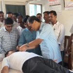 প্রয়াত শিক্ষক অজিত রায় চৌধুরীর মৃত্যুবার্ষিকীতে যোগেন্দ্রনগরে রক্তদান শিবির