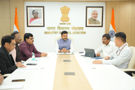 ১৫ দিনের মধ্যে এনওসি প্রক্রিয়া সহজ ও স্বয়ংক্রিয় করার নির্দেশ রাম মোহন নাইডুর
