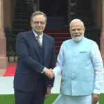 হায়দরাবাদ হাউসে মোদির সঙ্গে দ্বিপাক্ষিক বৈঠকে বেলজিয়ামের প্রধানমন্ত্রী ডি ভেভার
