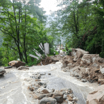 সিকিমের গ্যালশিংয়ে ভারী বৃষ্টিতে ভূমিধস, ১২৮ জনকে সরানো হল