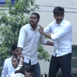 ডিইউএসইউ ভোটে বেনিয়মের অভিযোগ, এনএসইউআইয়ের বিরুদ্ধে এবিভিপির বিক্ষোভ