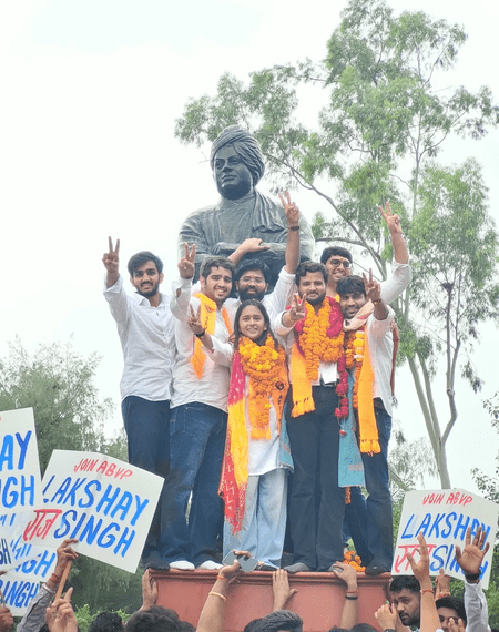 ‘ঝুঠ কি গুঞ্জ’ প্রতিধ্বনিত হল না ডিইউ-তে, ডুসু নির্বাচনে এবিভিপির বড় জয়