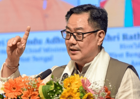 ‘কংগ্রেস এখন কমেডিয়ান ও জোকারদের দলে পরিণত হয়েছে’: কিরেন রিজিজুর কটাক্ষ